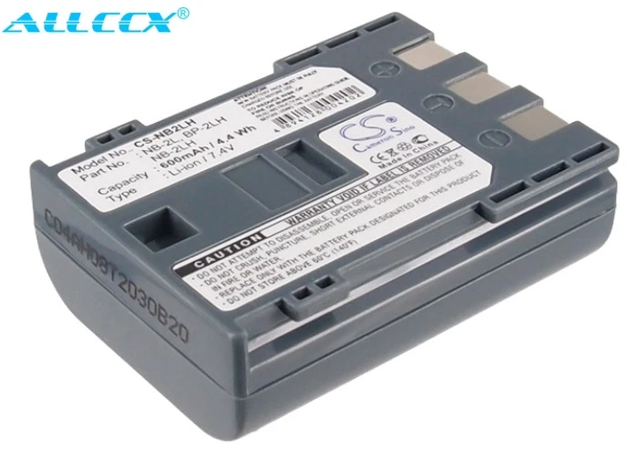 Аккумулятор Cameron Sino 600 мАч для Canon Elura 65 70 80 85 90 ZR500 ZR600 ZR700 ZR800 ZR830 ZR850 | Электроника