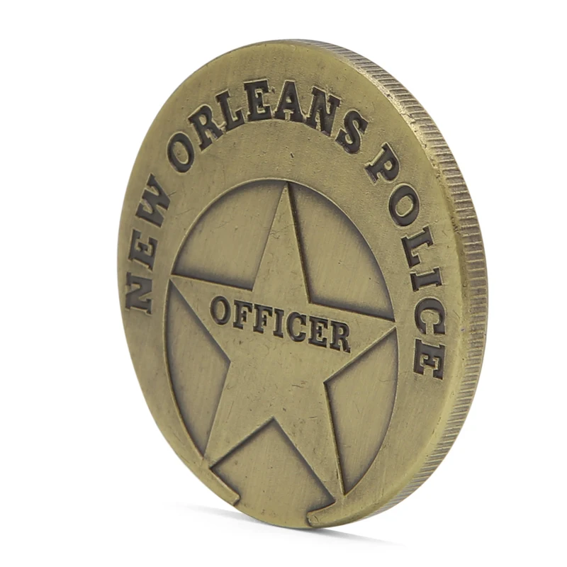 Памятные монеты с изображением полиции святого Михаила Нового Орлеана