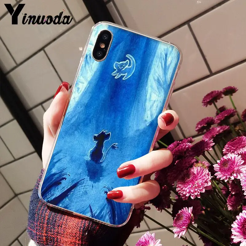 Yinuoda Simba the lion king Мягкий силиконовый прозрачный чехол для телефона iPhone 8 7 6 6S Plus X XS MAX