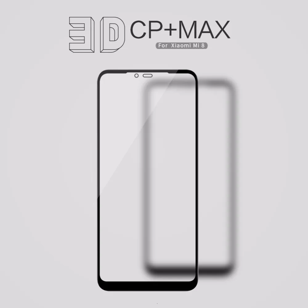 3D закаленное стекло для xiaomi mi 8 Nillkin CP+ MAX Curve полное покрытие 9H Arc Pre mi um для xiaomi mi 8 SE Защитная пленка для экрана
