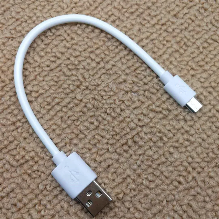 Кабель Micro usb/Type c 15 см с золотым покрытием 2 А для быстрой зарядки передачи данных