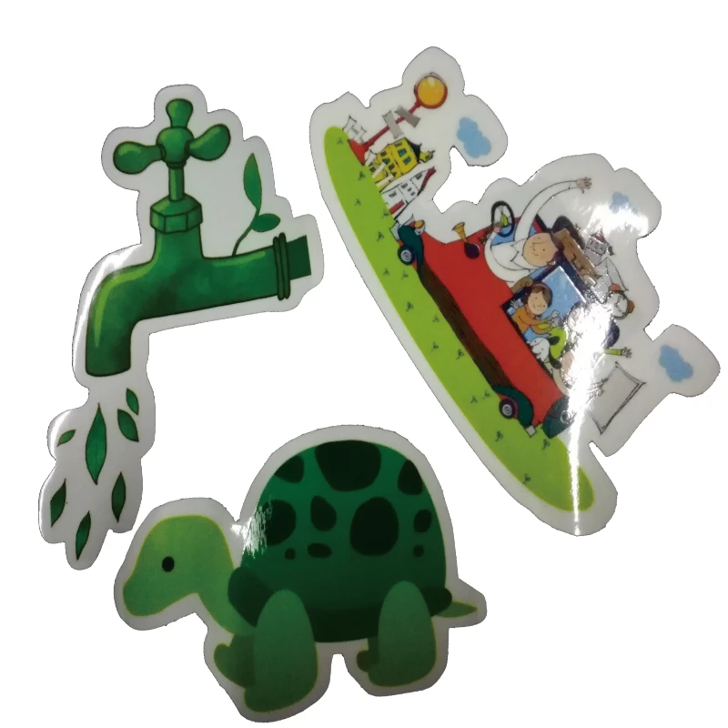 

glossy glossy sticker label printing custom sticker painting