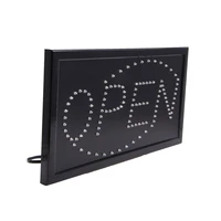 x7ab 110v bright animated motion running neon led business store shop open sign