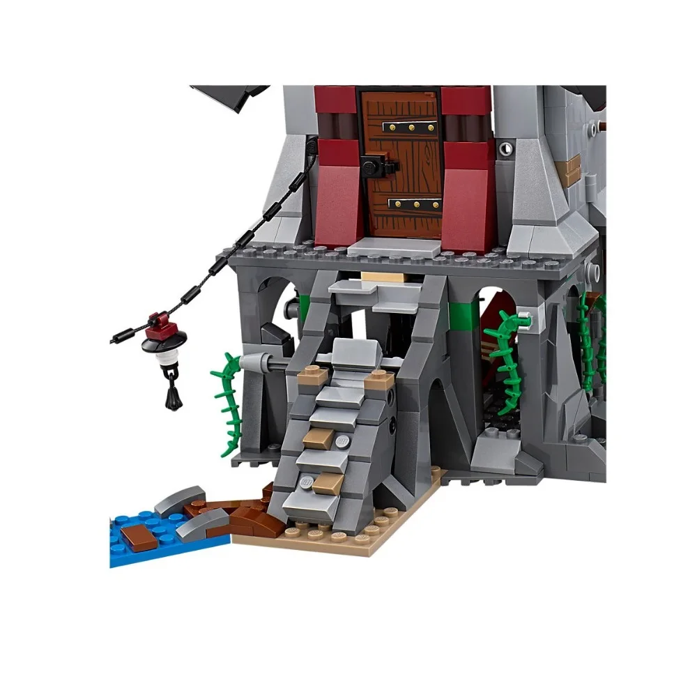 Ninjagoo фильм 815 шт строительные блоки игрушки для детей Кирпичи Маяк осада подарки