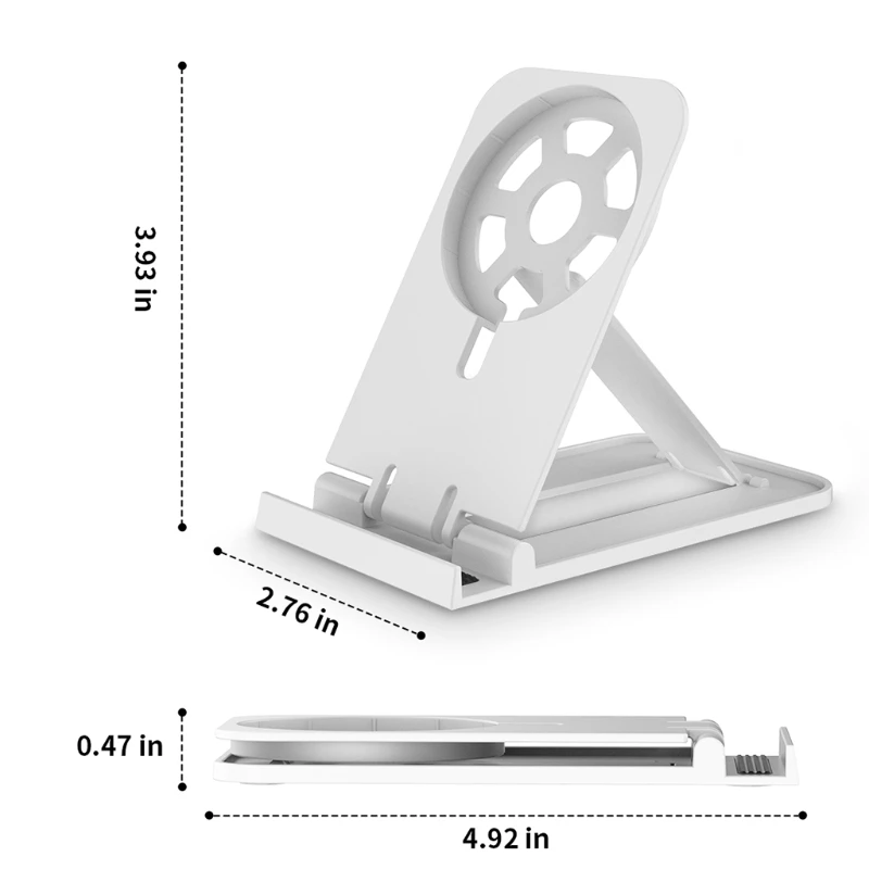 

Foldable Phone Holder Charger Cradle Stand Charging Dock For-iPhone 12 Magnetic Magsafing Charger Dock Station