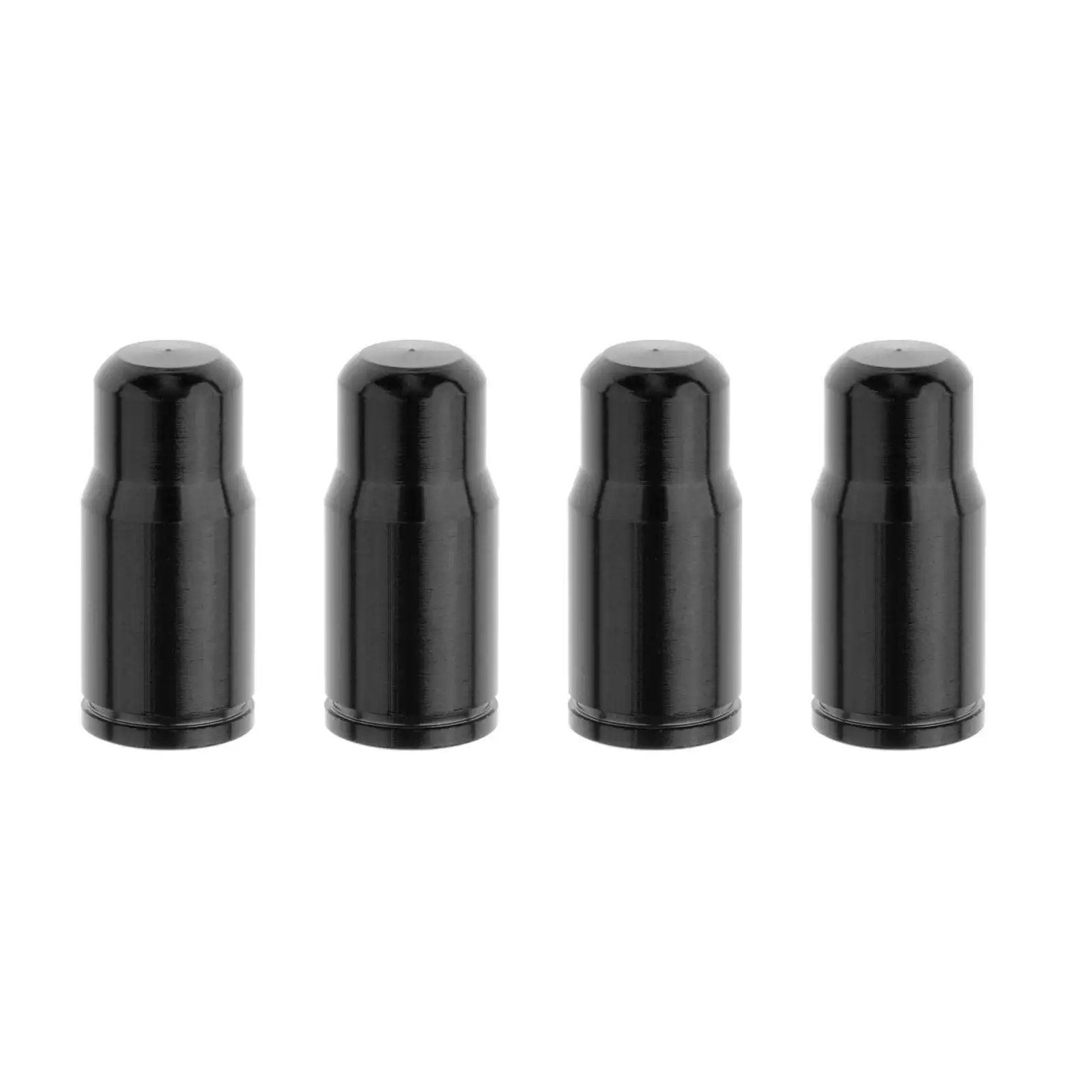 

4 Packs Aluminum Alloy Tire Valve Stem Caps, Dust Proof Cover Universal Fit for Bikes 16mm