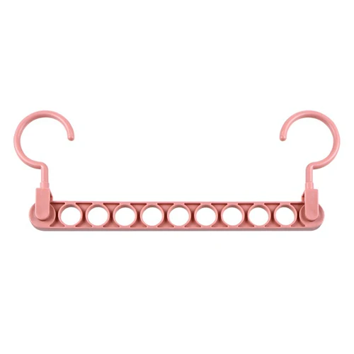 Red E PP Multifunctional Clothing Hangers Organizer Wardrobe Storage Cabinet Home Clothes Storage Organization Accessories supplies - Цвет: Red E