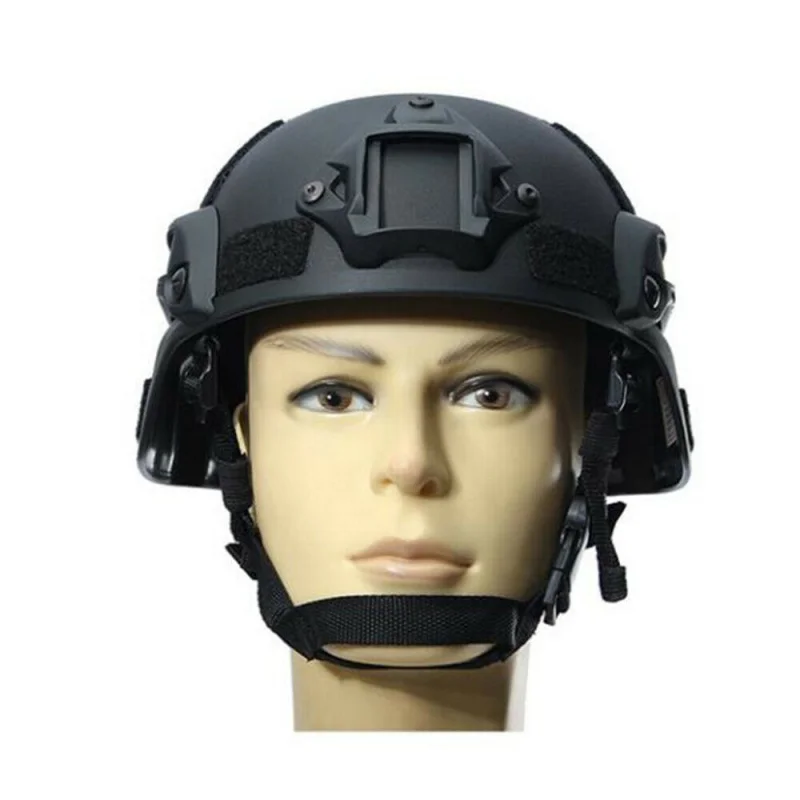 Motorcycle Helmet Half Open Face Adjustable Size Protection Gear Head Helmets Unisex Military Tactical Fast Sports Safety | Автомобили и