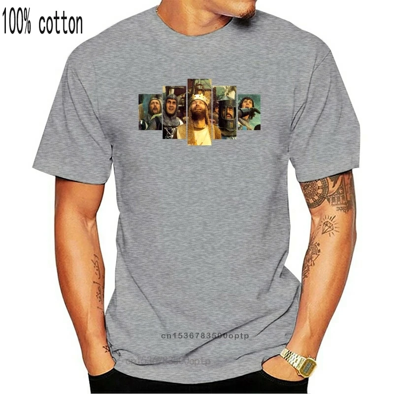 

Новинка, Мужская футболка, Монти питон, король, Артур, женская и Мужская футболка