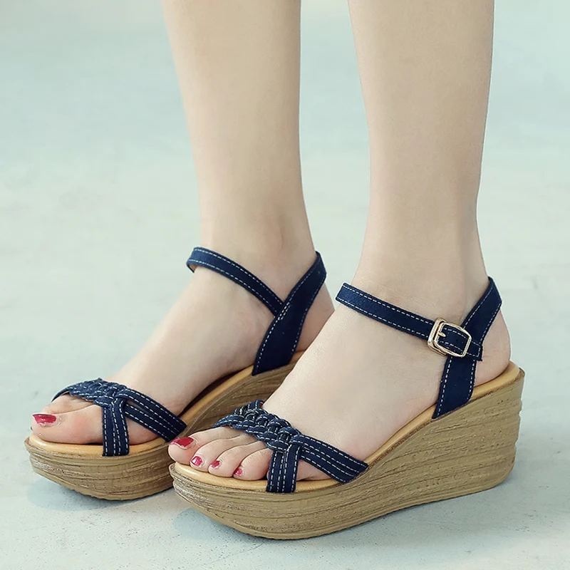 

Woman Sandals Vintage Wedges Ladies Sandles Summer Designer Female Slides Gladiator Outdoor Women's Sandal Outdoor Casual Shoes