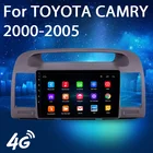 Автомагнитола DSP Android 10 для Toyota Camry 2000-2005, автомобильный DVD-радио, магнитофон, мультимедийный DVD-плеер, GPS-навигация, carplay MP5