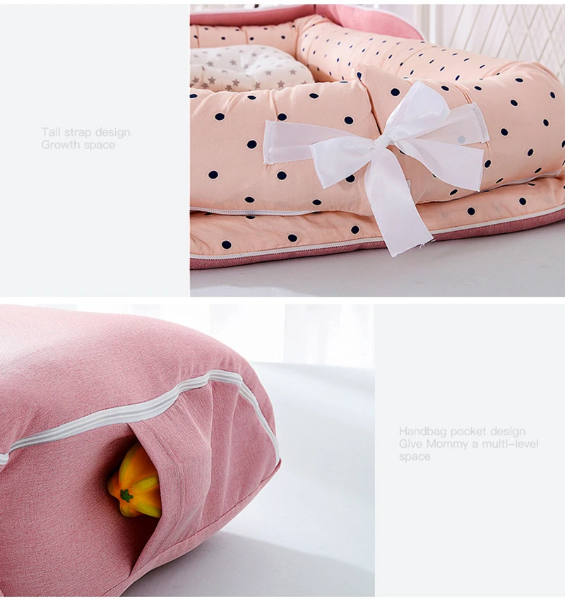 Разборная детская кроватка портативная складная для новорожденных путешествия