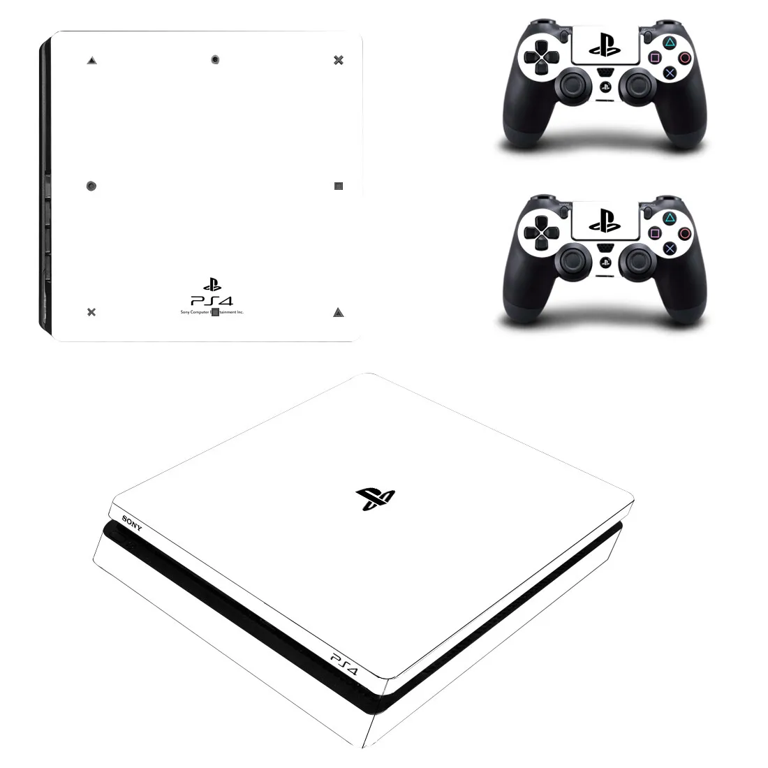 Days of Play PS4 Slim Skin Sticker For Sony PlayStation 4 Console and Controllers Skins Decal Vinyl | Электроника