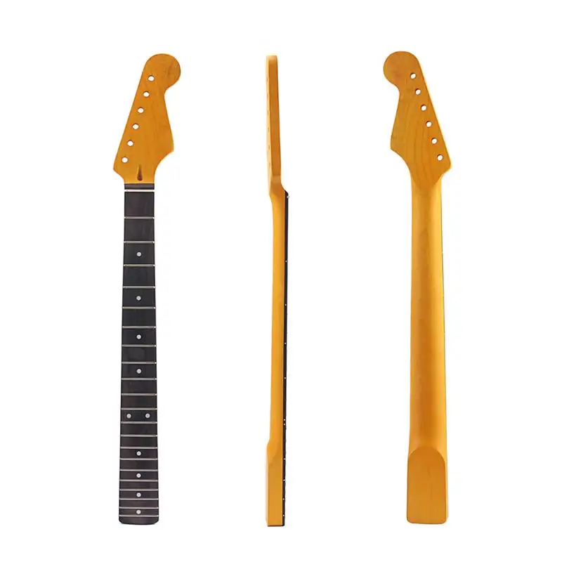 21 Fret электрогитара Шея гриф из розового дерева для ST гитарных аксессуаров замена