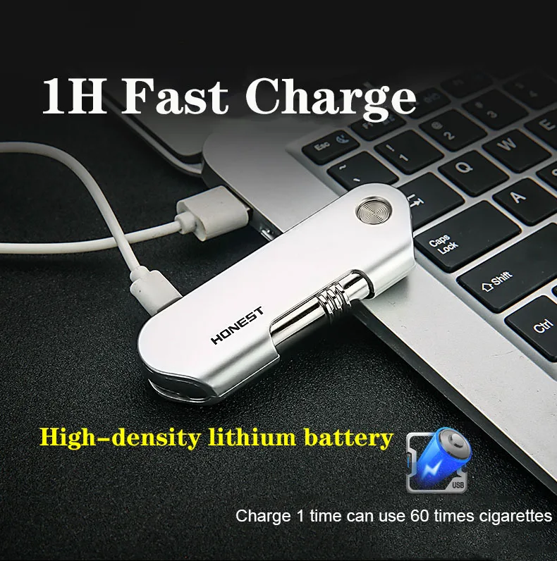 Honest электрическая зажигалка с гнездом usb Многофункциональный Военный нож из