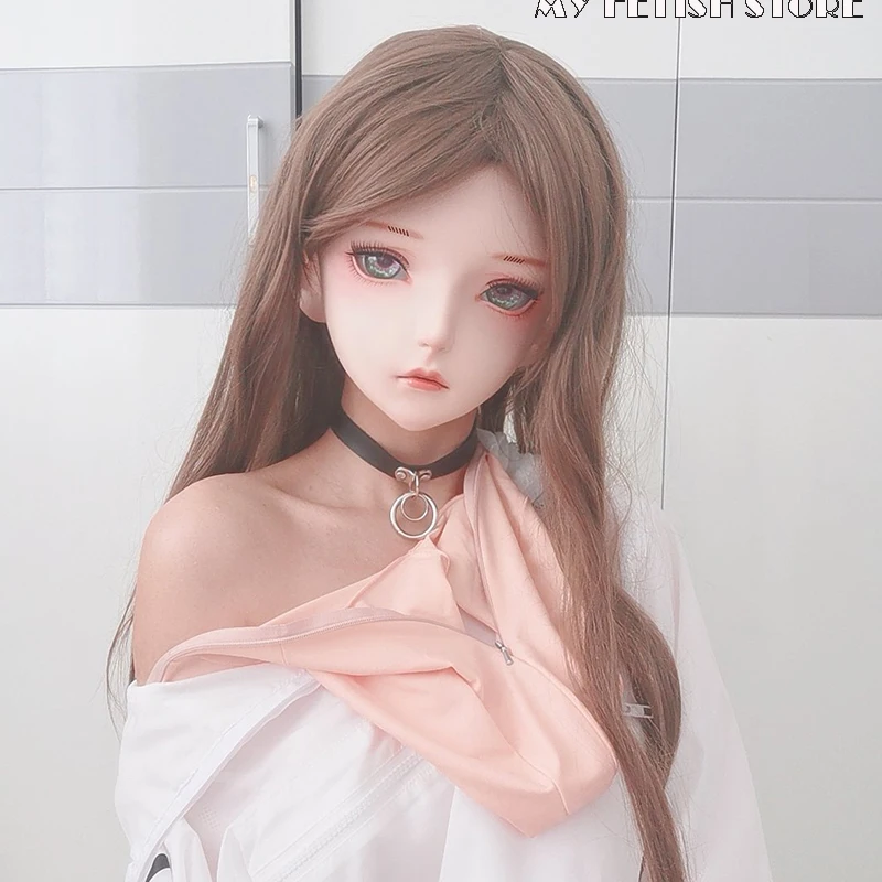 (KM108) настраиваемые полуголовы милая девочка полимерные платья японские