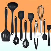 10pcsset silicone cookware set nonstick heat resistant cooking tools kitchen baking tool kit utensils kitchen accessories