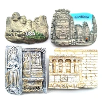 usa europe cambodia angkor wat bayon temple tourism memorial gift fridge magnet