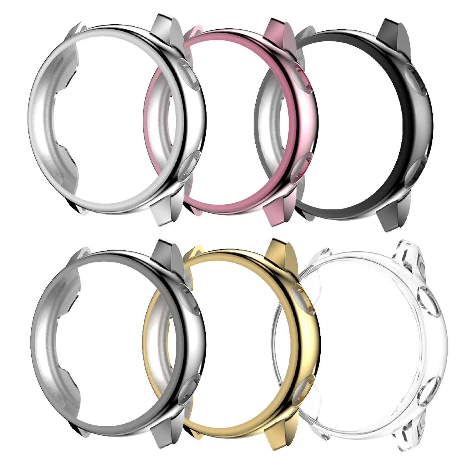 

Case For Samsung galaxy watch active 2 active 1 Cover Bumper Accessories Protector Full coverage TPU Screen Protection