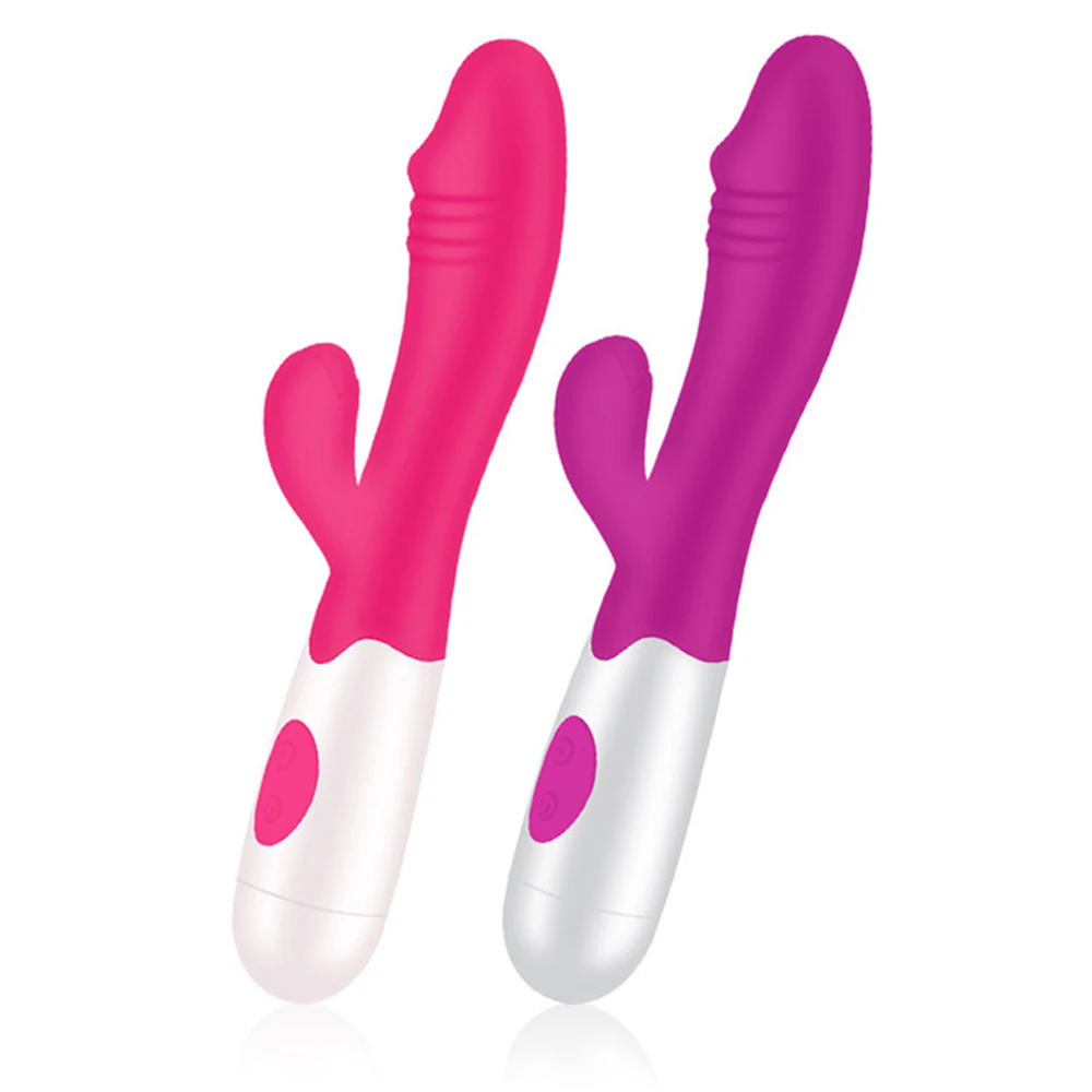 sex toys for woman Vibrator G Spot Dildo Dual Vibration Female Vagina Clitoris Silicone Waterproof adult 30 Speed | Красота и