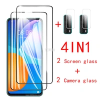 protector glass for huawei p smart 2021 screen protectors camera lens film hawei p smart2021 psmart ppa lx2 protective glas