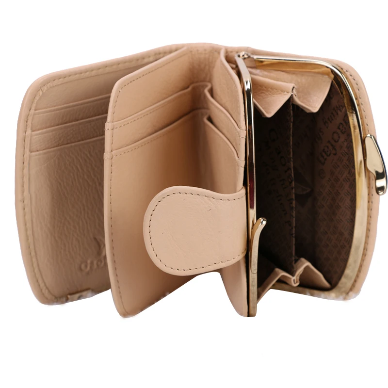 Миниатюрный кошелек SYNARA из натуральной кожи на застежке для женщин роскошные