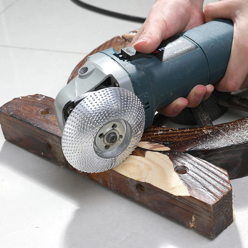 2Pcs Wood Grinding Wheel Angle Grinder Disc Carving Sanding Tool&ampSix Teeth 90mm Bore Attachment | Инструменты