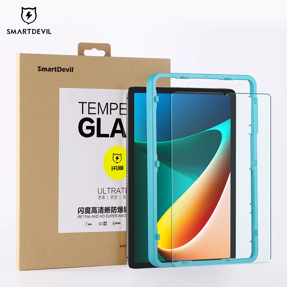 Закаленное стекло SmartDevil для Xiaomi Pad 5 Pro 11 дюймов Защита экрана планшета HD защита от