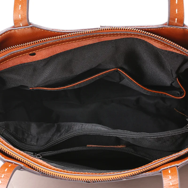 

Fashion Shoulder Bag for Women Pretty Tote Bag New Arrival Quality Leather Handsbag Solid Colors