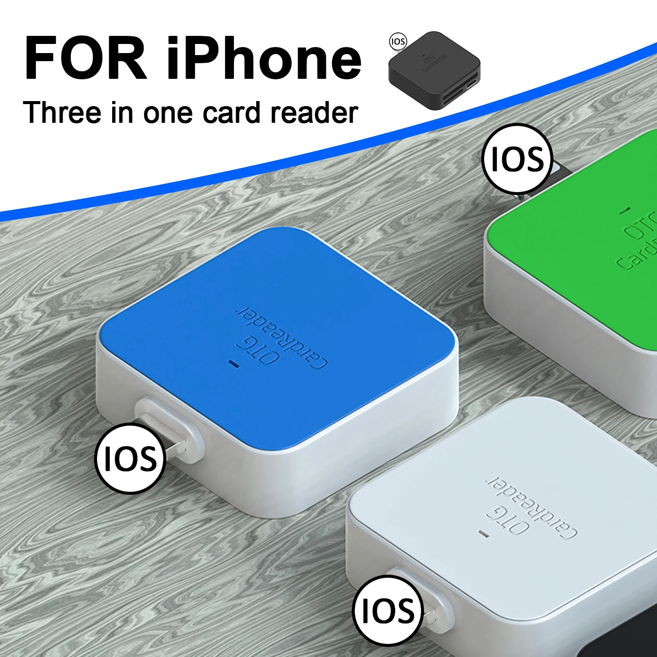 3 в 1 SD карта адаптер OTG SD/TF Card Reader мобильный телефон планшетный компьютер чтения