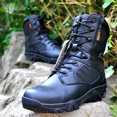 2017 уличные военные ботинки мужские боевые спецназа тактические пустынные