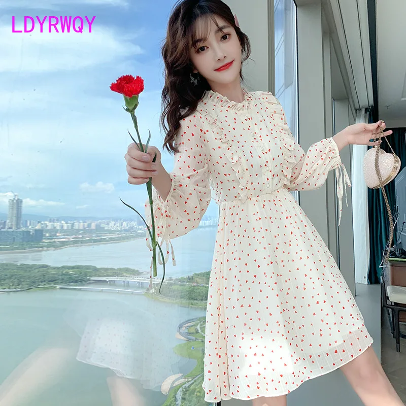 

LDYRWQY South Korea of summer new fund temperament cultivate one's character fashionable socialite dress