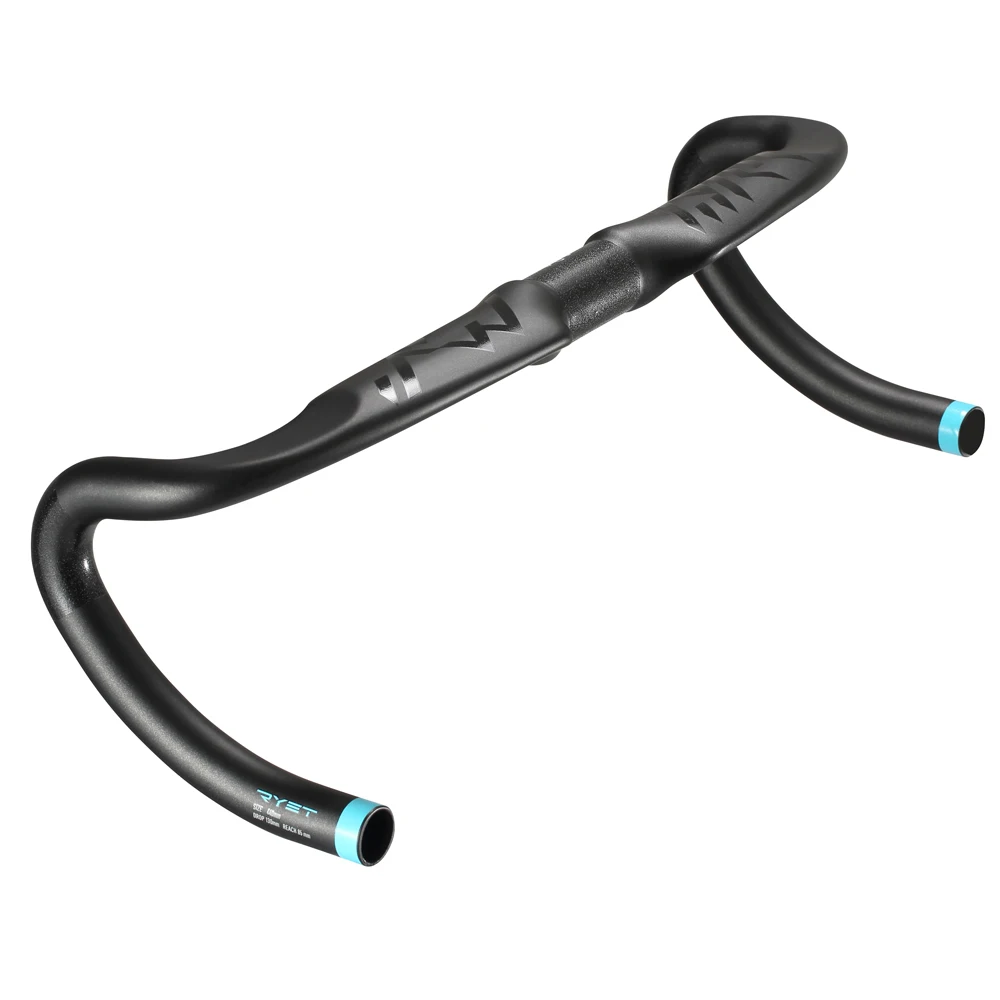 

2021 RYET AERO Carbon Handlebar 31.8MM 400/420/440MM Road Bike/MTB Handlebar Carbon Road Bicycle Handle Bar Bicycle Parts