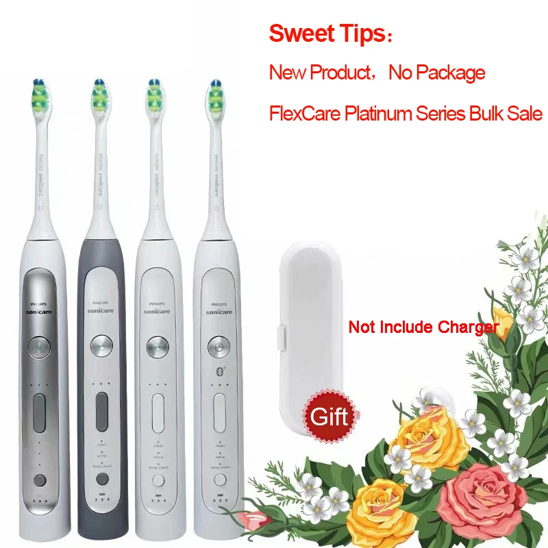 

Electric Toothbrush New Original for Philips Sonicare Platinum HX9120 HX9150 HX9160 Handle Improves Gum Health In Only Two Weeks