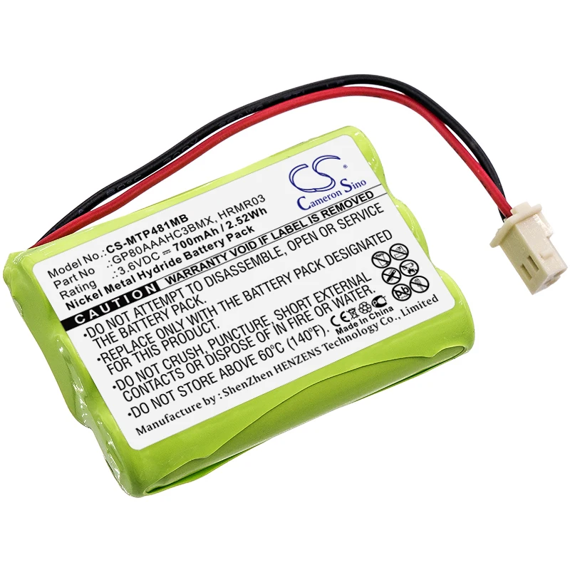 

UPGRADE Cameron Sino Battery For Motorola GP80AAAHC3BMX,HRMR03