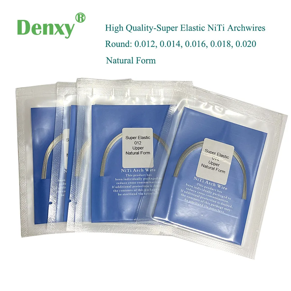 Denxy Dental 100 шт. Высококачественная Ортодонтическая нити-архпроволока супер
