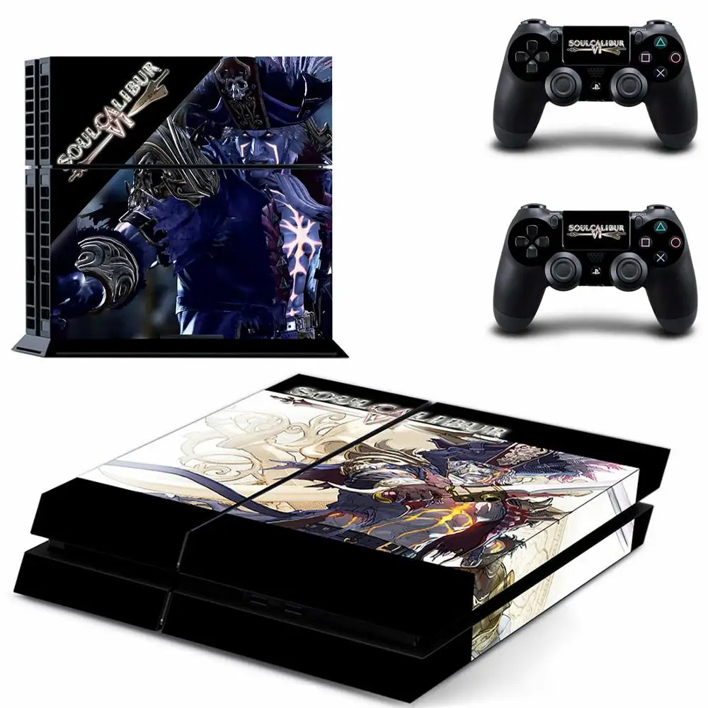 Soul Calibur 6 PS4 Стикеры s Play station 4 кожи PS наклейка кожного покрова для Игровые