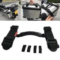 motorcycle aluminum alloy side box binding with luggage fixing tie handle rope motorcycle handle rope