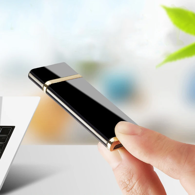 USB перезаряжаемая мини дуговая зажигалка Электронная плазменная с двойной дугой