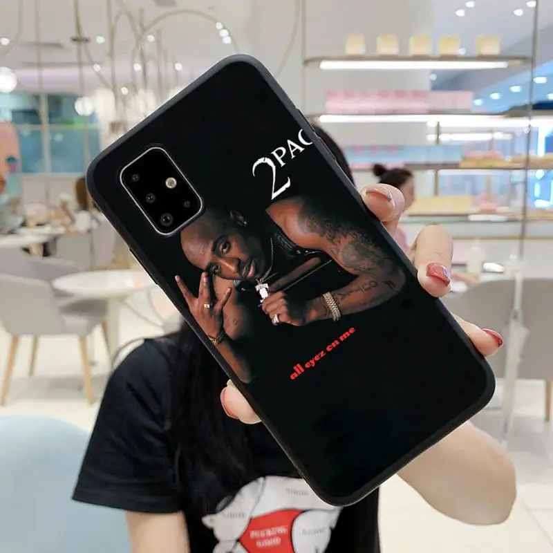 

2Pac Tupac USA rapper singer Phone Case For Samsung A6 A7 A8 A10 A11 A20 A21 A30 A31 A40 A50 A70 A80 A91 Plus S E Cover