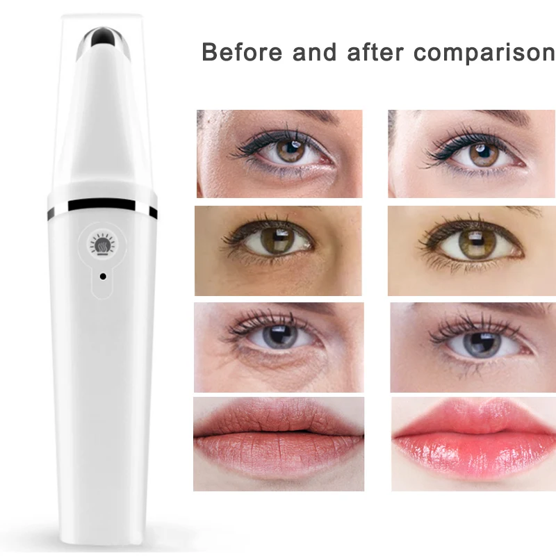 

Mini Thermal Eye Massager Beauty Instrument Remove Wrinkles Dark Circles Puffiness Eye Care MH88