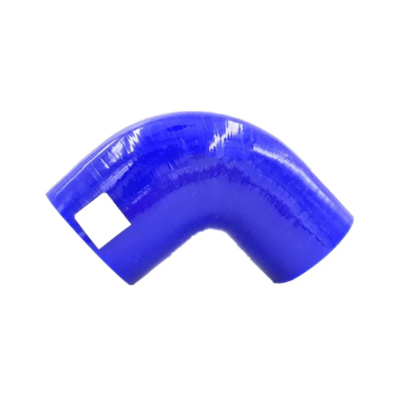 Силиконовый шланг резиновый Соединительный для воздухозаборника 90 градусов 38 45