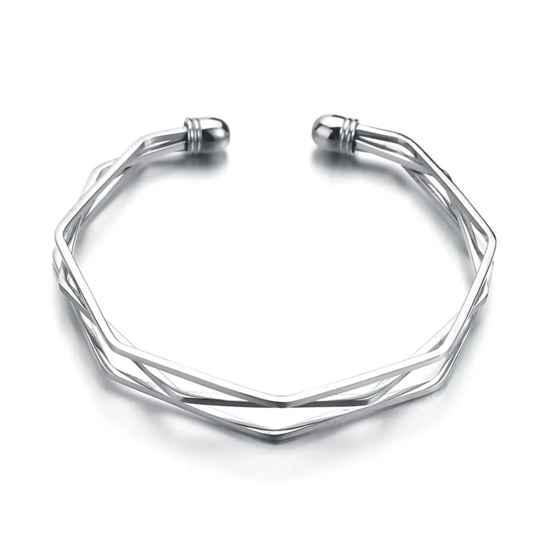 

Sifisrri Harajuku Geometric Multilayer Ppen Bracelet for Women Personality Corrosion Charm Bangle Female Jewelry Gift Accessorie