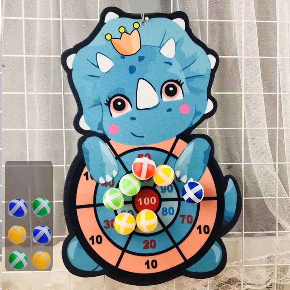 

Target Sticky Ball Dartboard Creative Throw Party outdoor Sports indoor Cloth toys Educational Board games for kids Basketball