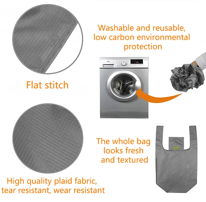 1 шт. портативная горячая Распродажа Модная Складная зеленая сумка для покупок
