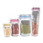 Многоразовые мешки для банок, бутылок, гаек, конфет, печенья, водонепроницаемый пакет для хранения свежей еды, сэндвич-мешки с замком на молнии