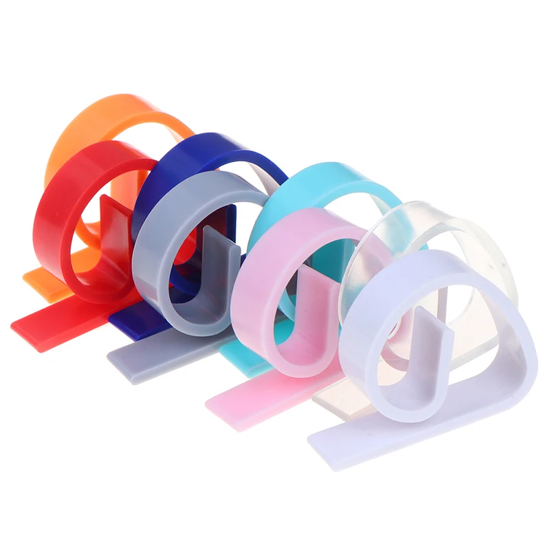 Случайные цвета партия из 12 штук пластиковые скатерти для стола полезные зажимы