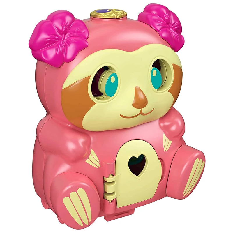 Оригинальные куклы Polly карманные флип и найти фигурки животных компактные