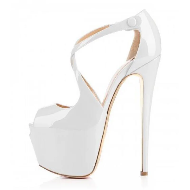 Оригинальные женские сандалии на платформе с открытым носком 8 цветов большие