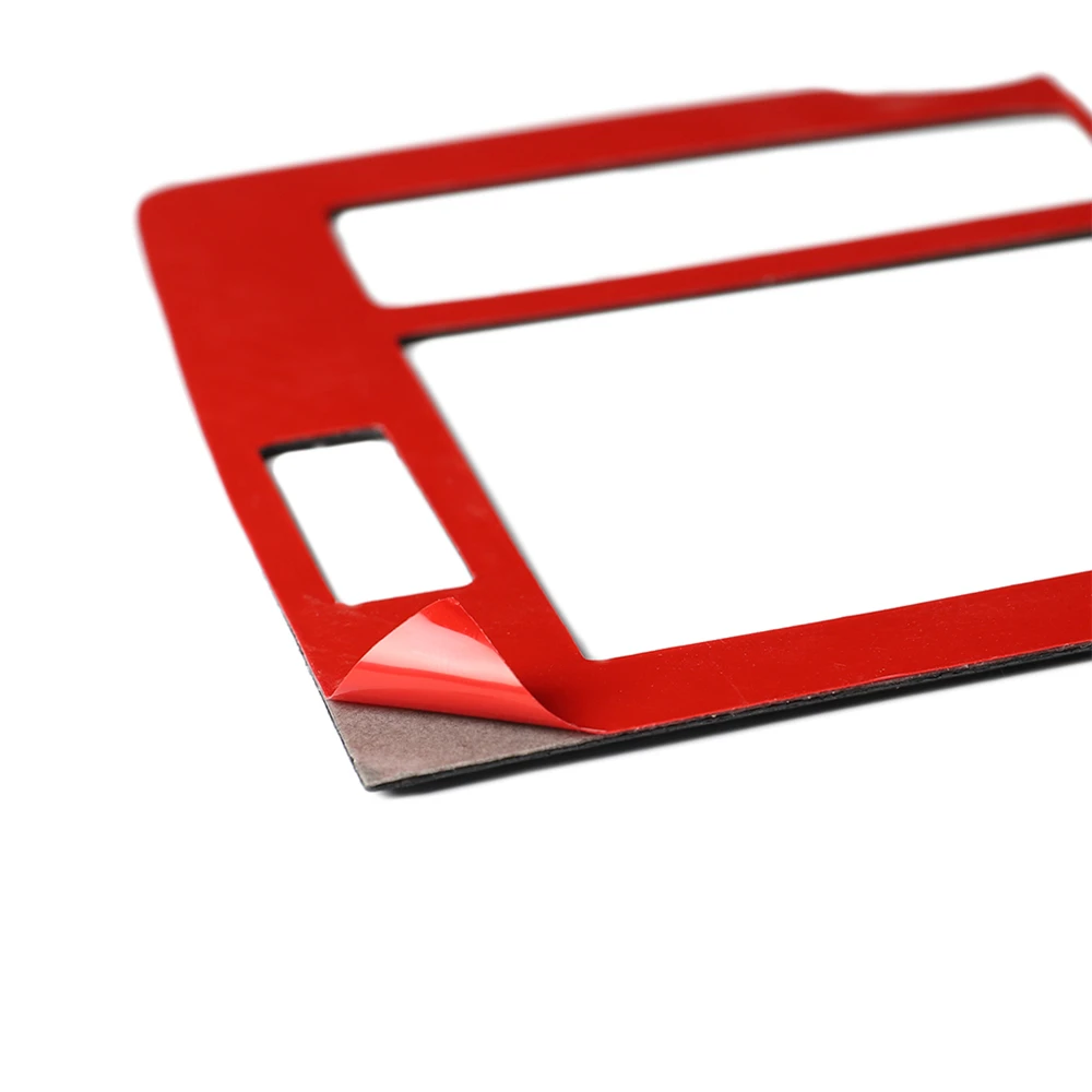 

Car Interior Decoration Gear Shift Frame Pannel Air Vent Outlet Cover Trim Stickers For Toyota Land Cruiser Prado Carbon Fiber